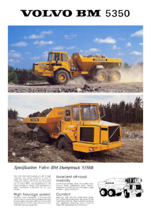 Dumper Volvo 5350