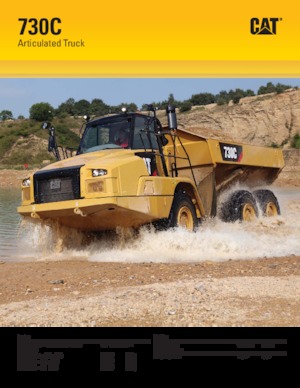 Dumper Caterpillar 730C