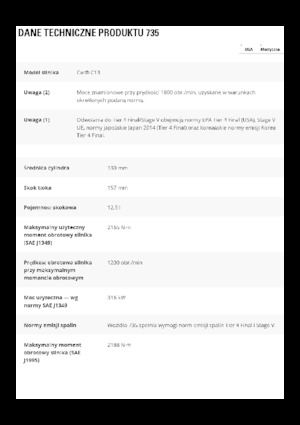 Dumper Caterpillar 735-04A