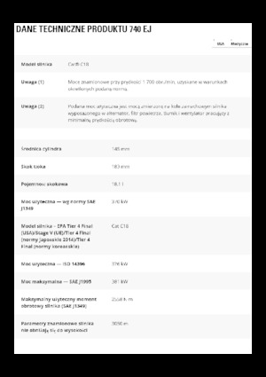 Dumper Caterpillar 740 EJ