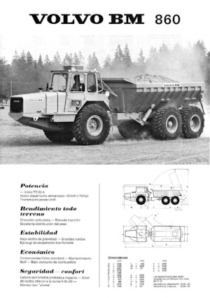 Dumper Volvo 860S