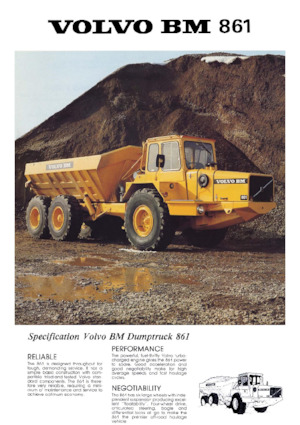 Dumper Volvo 861