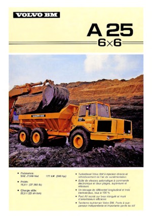 Dumper Volvo A 25 6x6