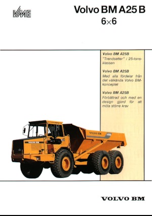 Dumper Volvo A 25 B 6x6