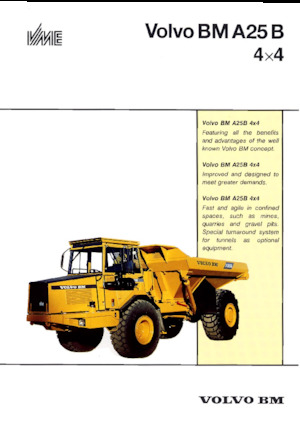 Dumper Volvo A25B (4x4)