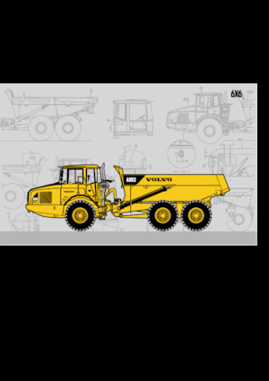 Dumper Volvo A25D (6x6)