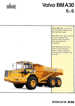 Dumper Volvo A30