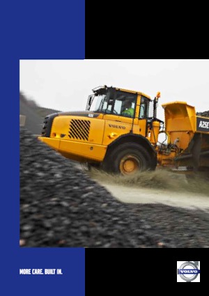 Dumper Volvo A30E 6x6