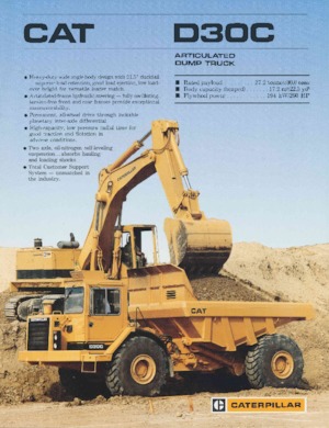 Dumper Caterpillar D30C