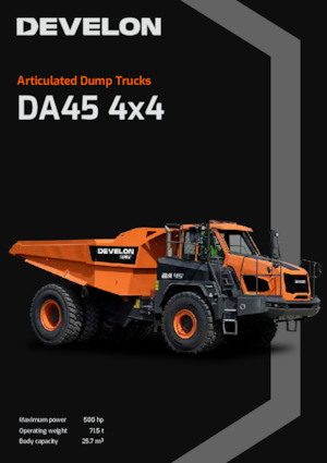 Dumper Develon DA45-7 4x4 
