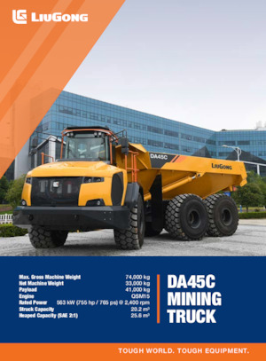 Dumper Liugong DA45C