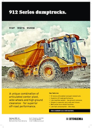 Dumper Hydrema 912FS