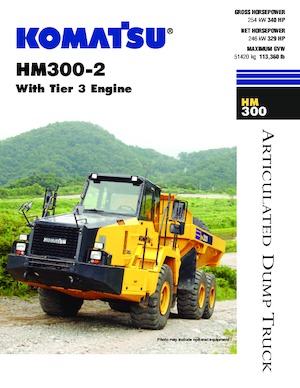 Dumper Komatsu HM300-2