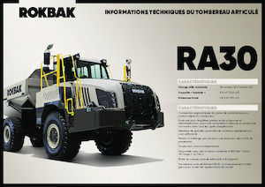 Dumper Rokbak RA30