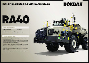 Dumper Rokbak RA40