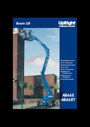 Gelenkarbeitsbühnen auf Rädern UpRight AB 46 RT