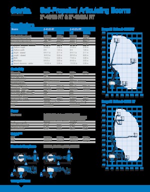 Gelenkarbeitsbühnen auf Rädern Genie Z-45/25 J RT