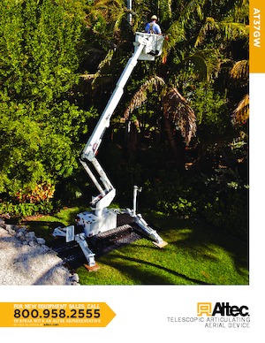 Anhänger-Gelenkarbeitsbühnen Altec AT37GW
