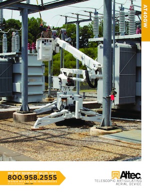 Anhänger-Gelenkarbeitsbühnen Altec AT40GW