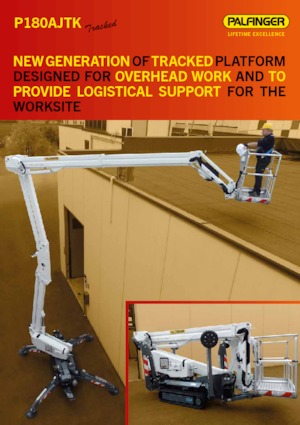 LKW-Teleskoparbeitsbühnen Palfinger P 180 AJTK