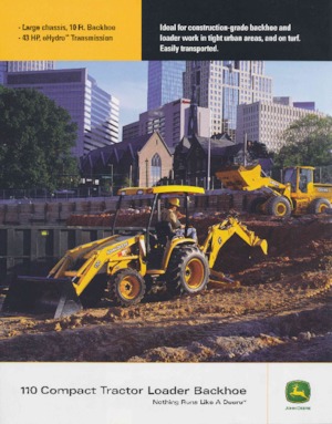 Baggerlader John Deere Construction 110