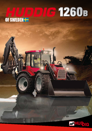 Baggerlader Huddig 1260 B