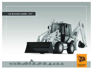 Baggerlader JCB 2 CX