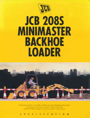 Baggerlader JCB 208 S