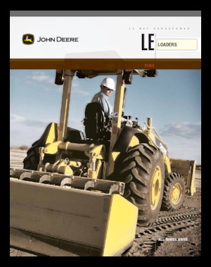 Baggerlader John Deere Construction 210 LE