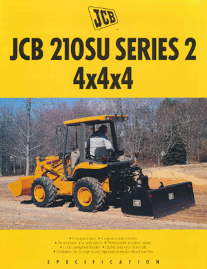 Baggerlader JCB 210 SU
