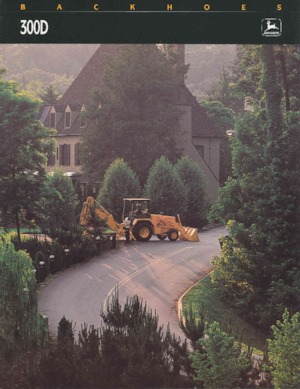 Baggerlader John Deere Construction 300 D