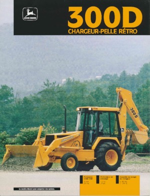 Baggerlader John Deere Construction 300 D