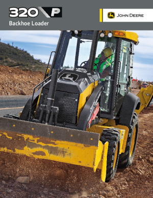 Baggerlader John Deere Construction 320