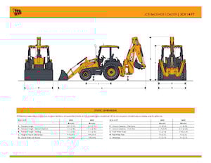 Baggerlader JCB 3CX-14