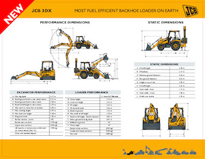Baggerlader JCB 3DX
