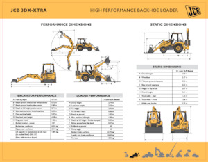 Baggerlader JCB 3DX-XTRA