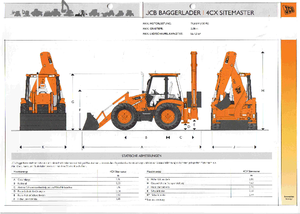 Baggerlader JCB 4 CX SM PC