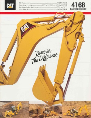 Baggerlader Caterpillar 416 B