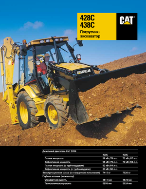 Baggerlader Caterpillar 428 C