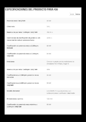 Baggerlader Caterpillar 430