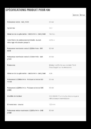 Baggerlader Caterpillar 430