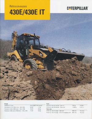 Baggerlader Caterpillar 430 E