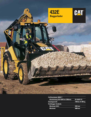 Baggerlader Caterpillar 432E 4x4