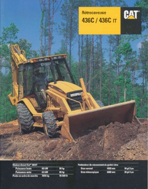Baggerlader Caterpillar 436 C