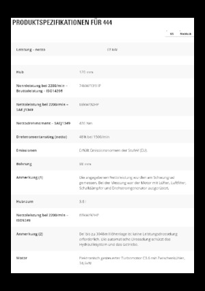 Baggerlader Caterpillar 444