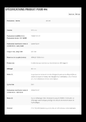 Baggerlader Caterpillar 444