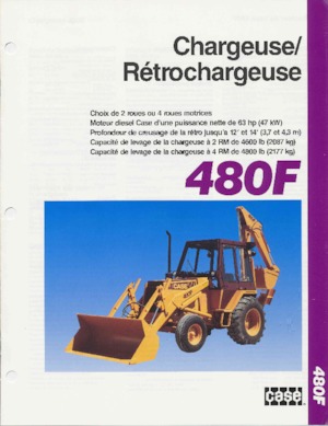Baggerlader Case 480F 