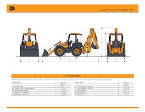 Baggerlader JCB 4CX 14FT