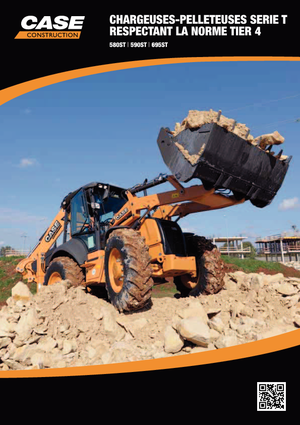 Baggerlader Case 695 ST