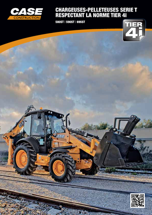 Baggerlader Case 580ST 